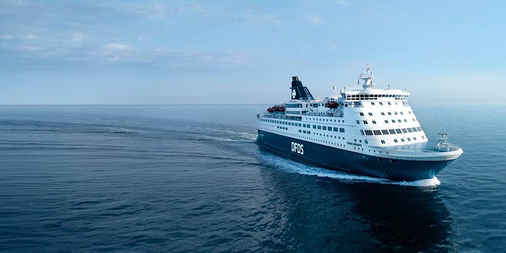 Crown Seaways på sjøen Crown Seaways på sjøen