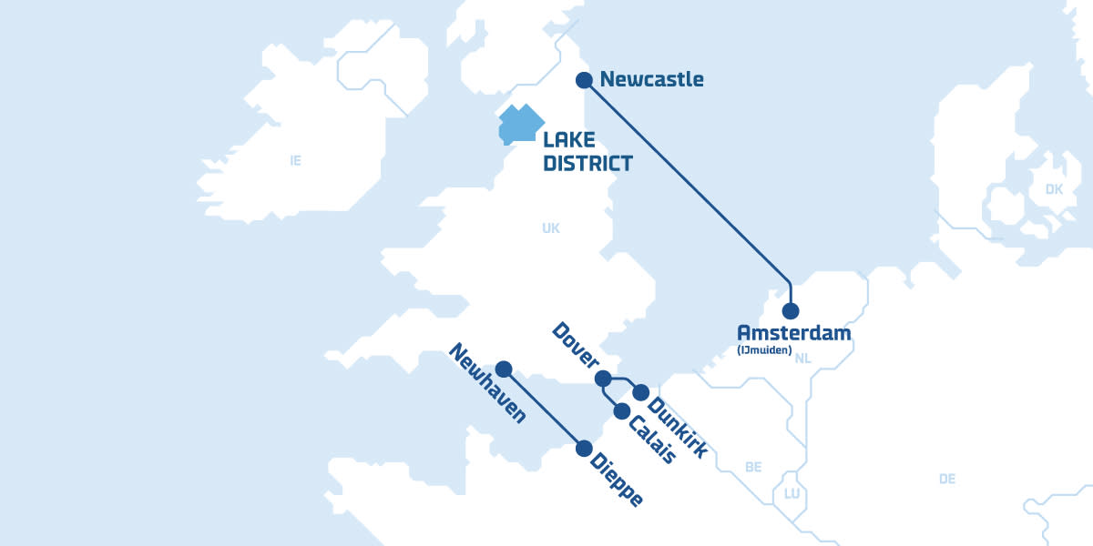 LakeDistrict Map Routes