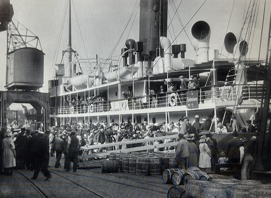 Archive photo of vessel of OFC route (beginning 19th century) - news article 31-10-2024