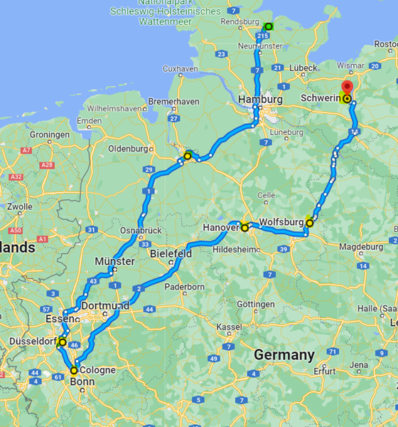 Germany Google Maps