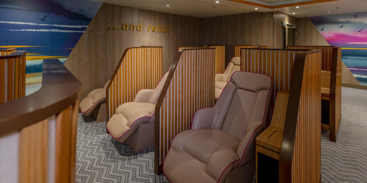 Relax Lounge onboard DFDS ferry