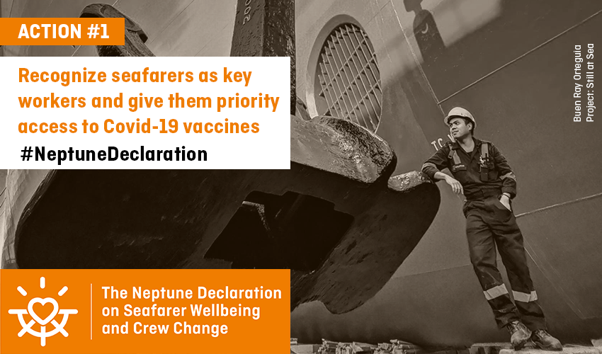 Neptune declaration on Seafarer Wellbeing and Crew change