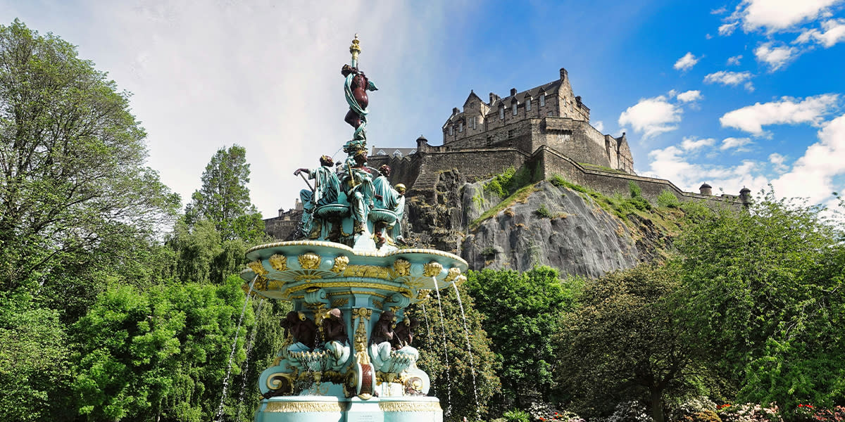 NL Met de boot naar Schotland Box 2a Edinburgh Castle