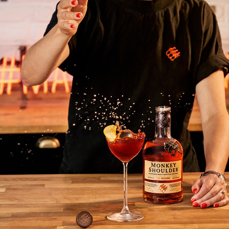 Rob Roy Scotch Whisky Cocktail Recipe | Monkey Shoulder Rob Roy Scotch Whisky Cocktail Recipe | Monkey Shoulder