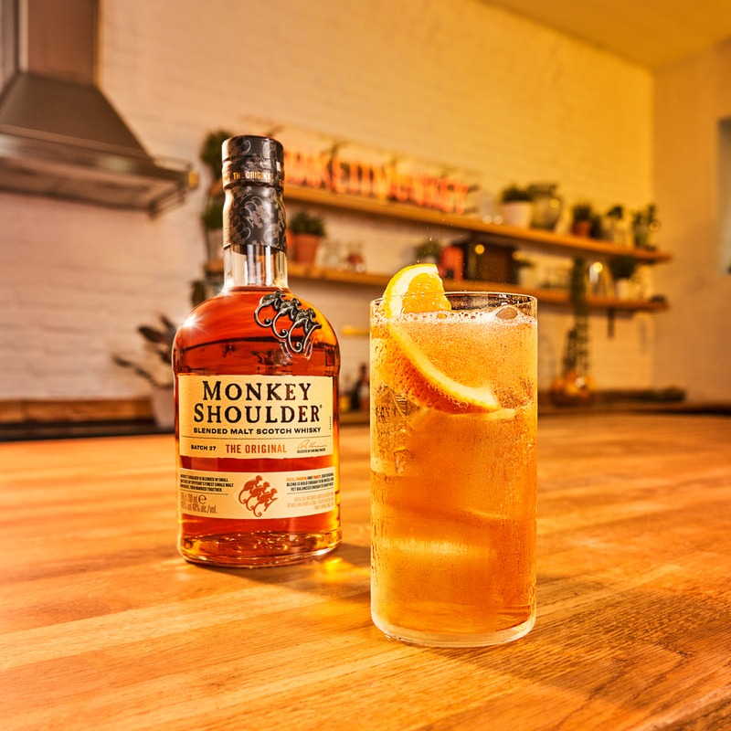 モンキーショルダーオリジナルブレンデッドモルトスペイサイドスコッチウイスキー | Monkey Shoulder