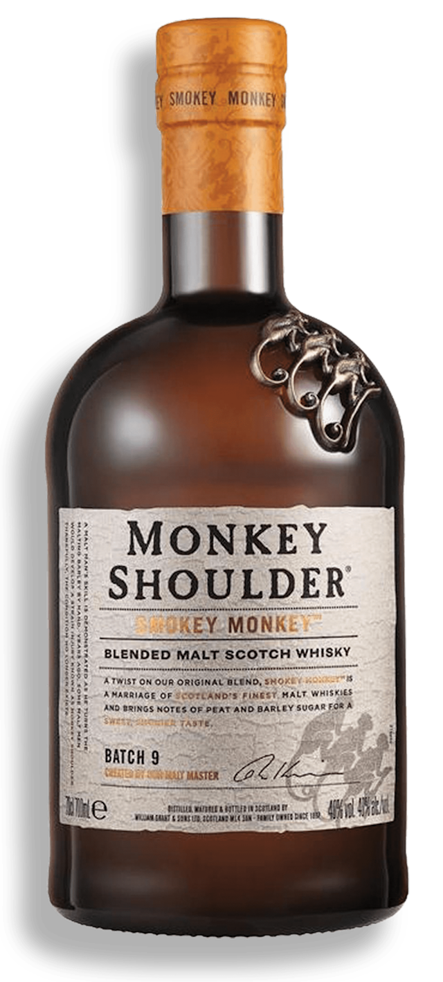 Monkey Shoulder Smokey Blended Malt Scotch Whisky | Monkey Shoulder