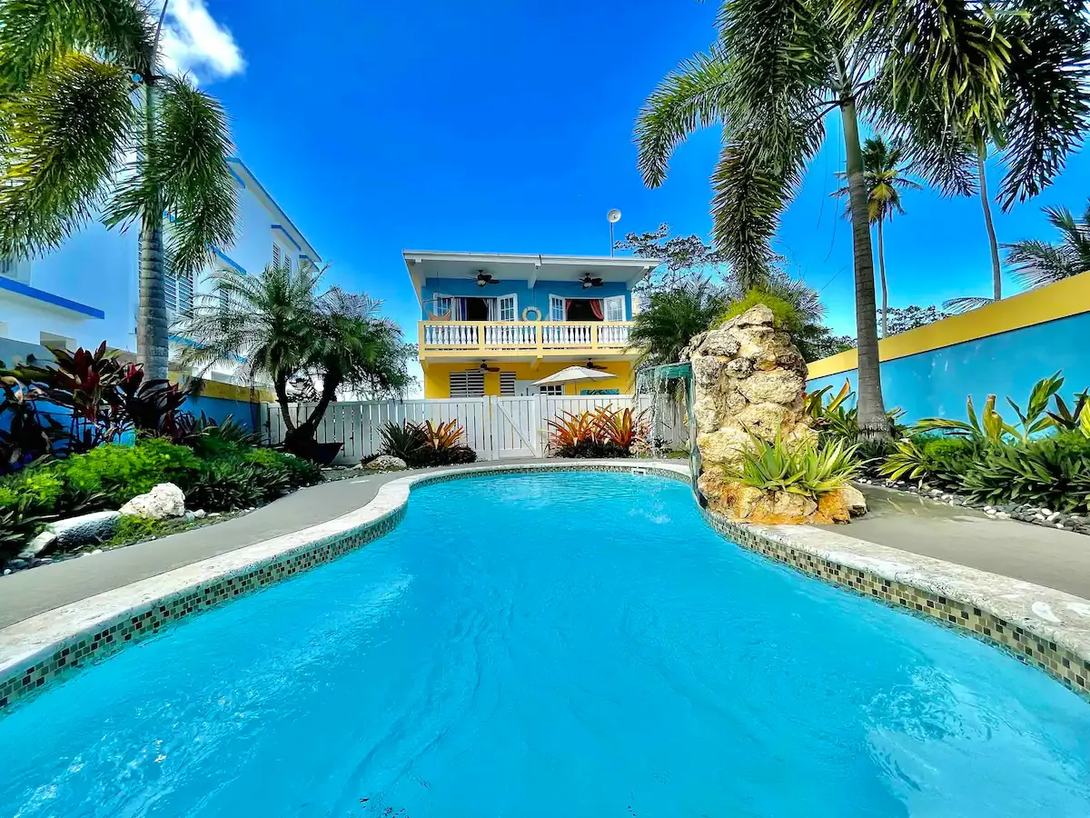 Airbnb con piscina en Puerto Rico