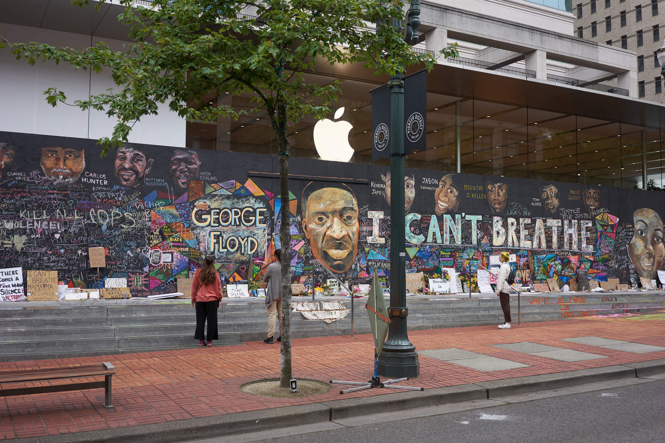 Mural George Floyd