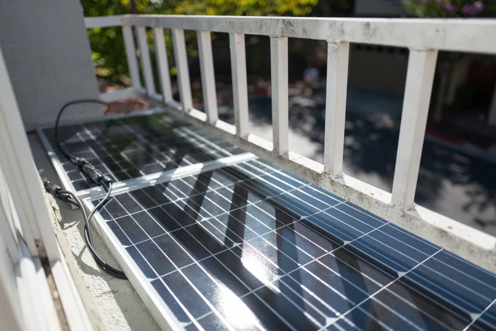 Sistema solar aislado off-grid