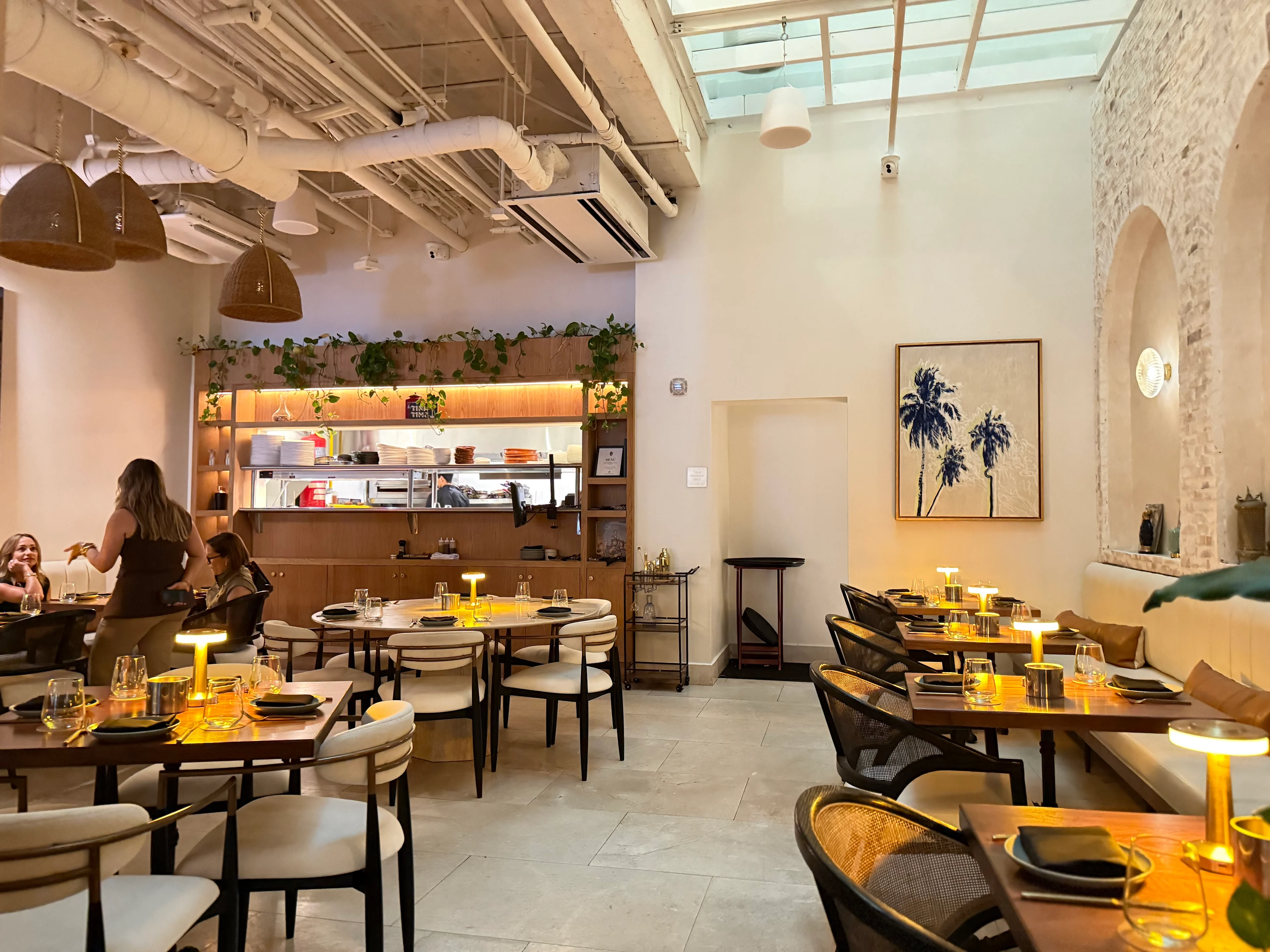 Andaluz's open kitchen