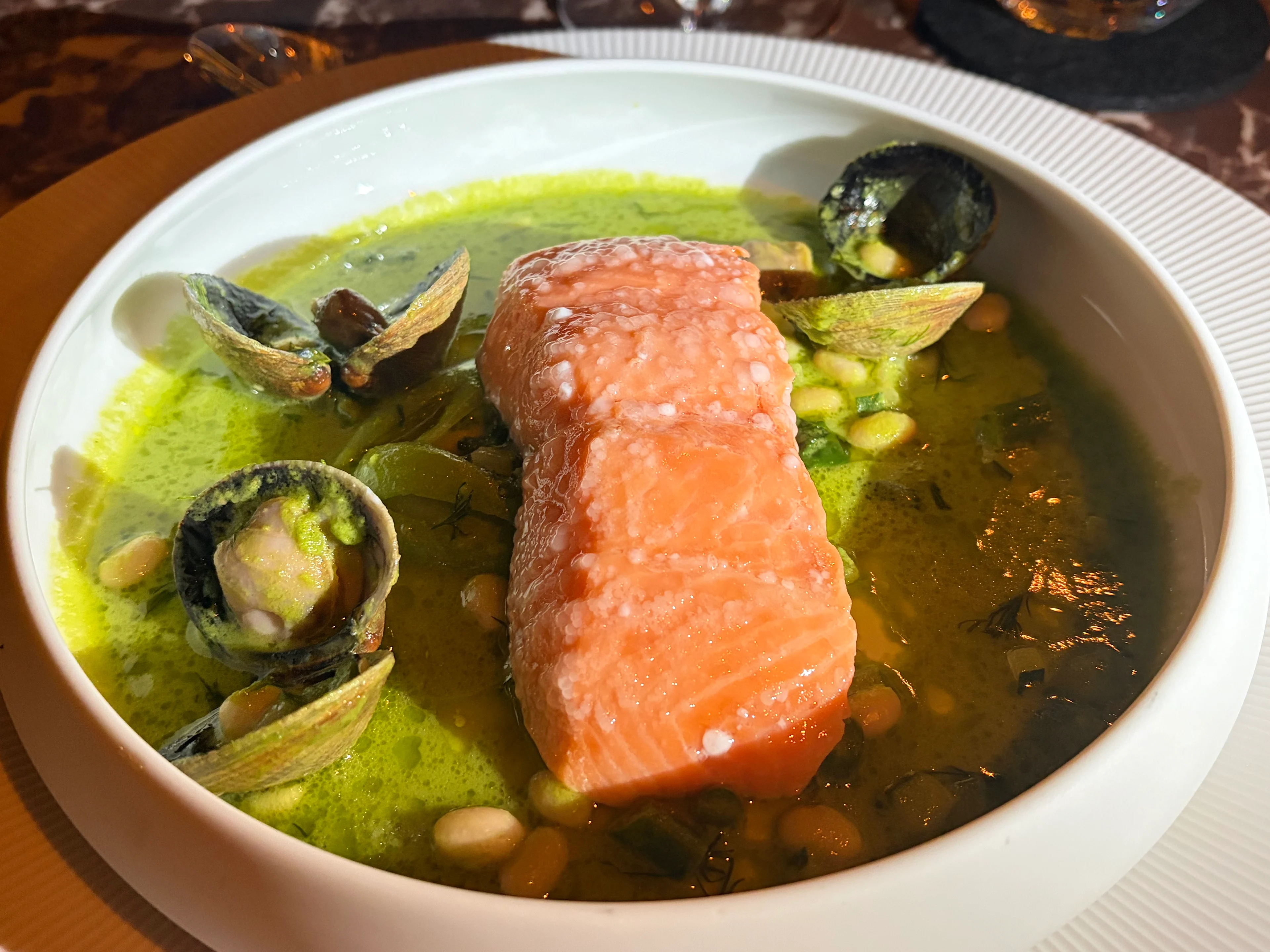 Salmón Ōra King, cocido lentamente