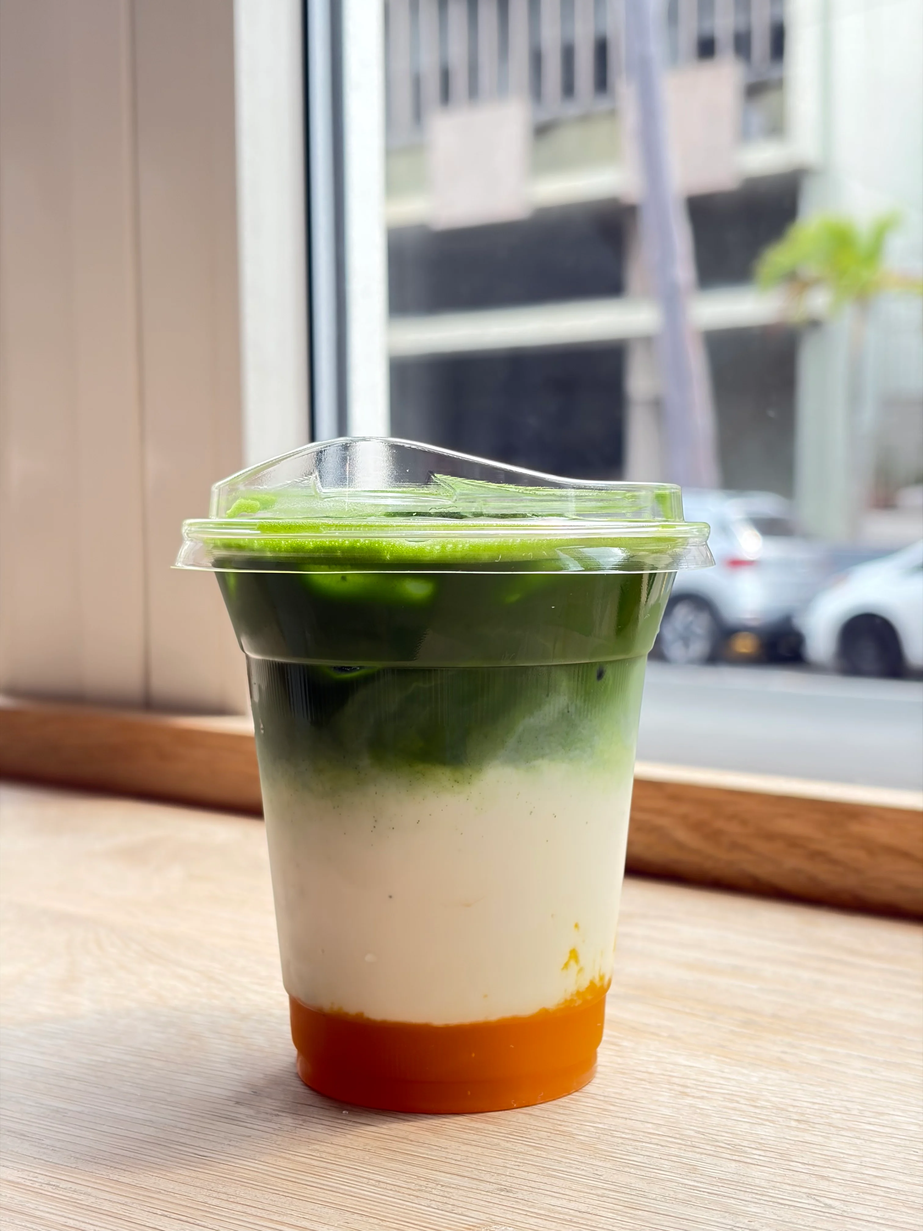 Mango Matcha Panetela