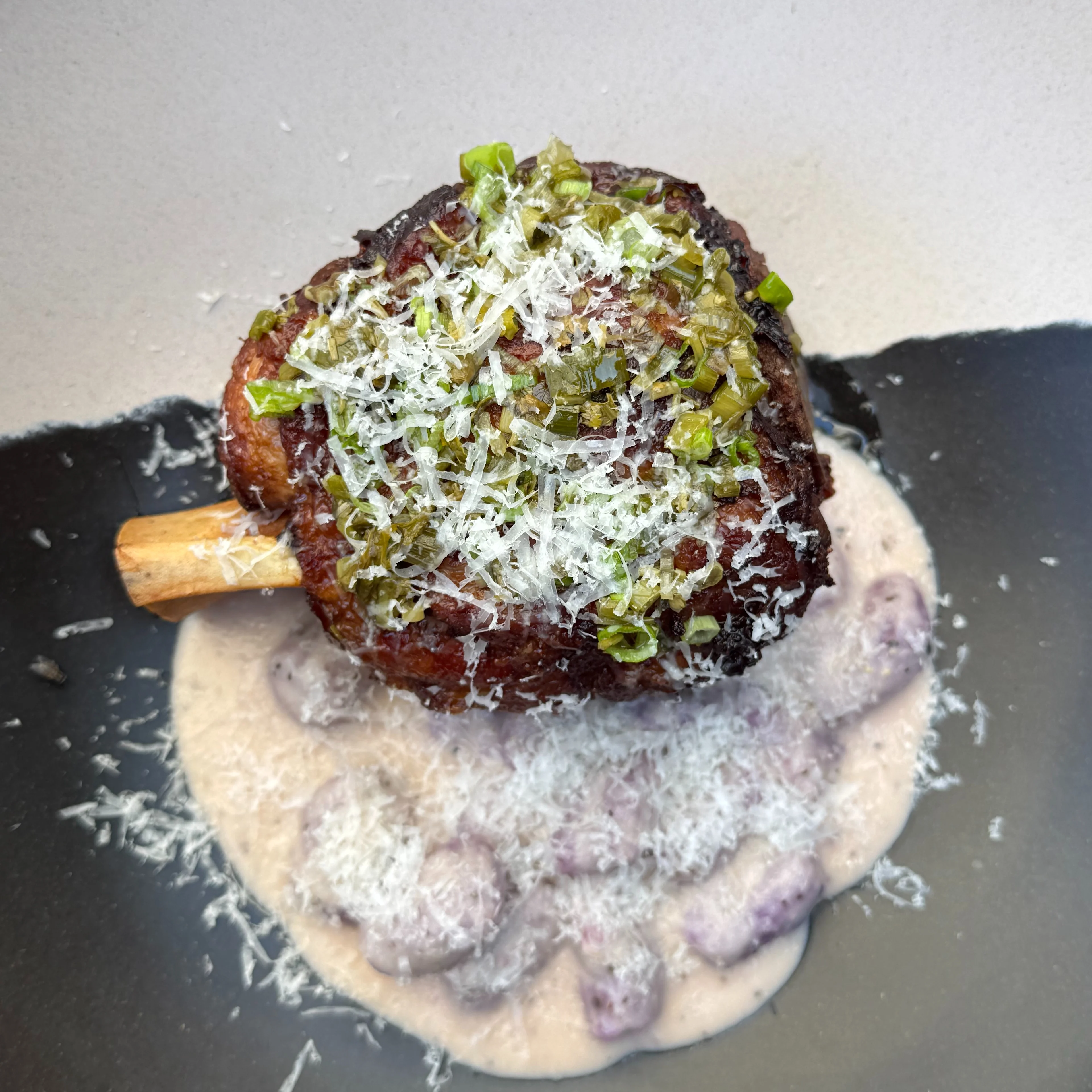 Pork Osso Buco de la Jolla Cuisine 