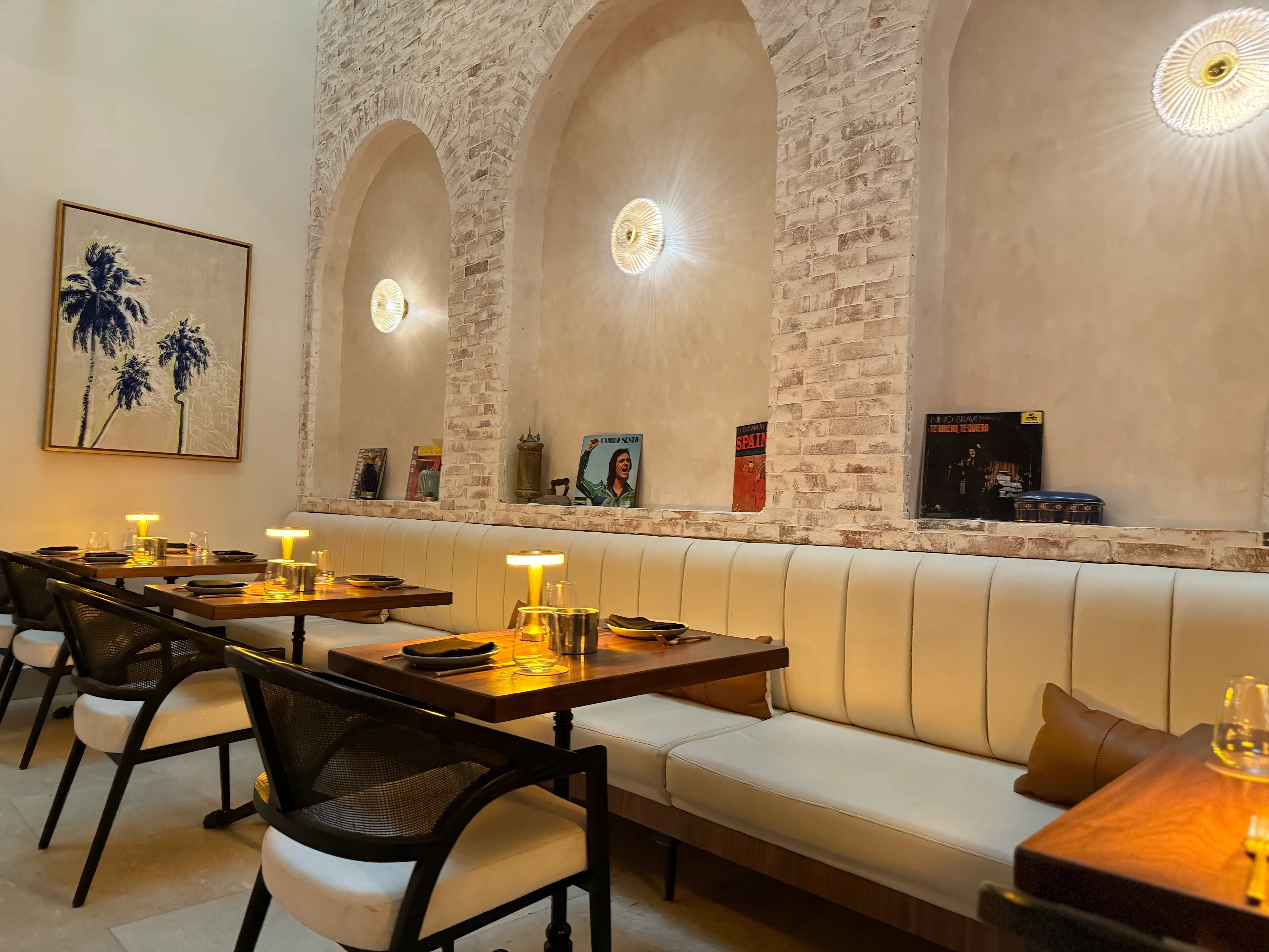 Interior of the restaurant Andaluz
