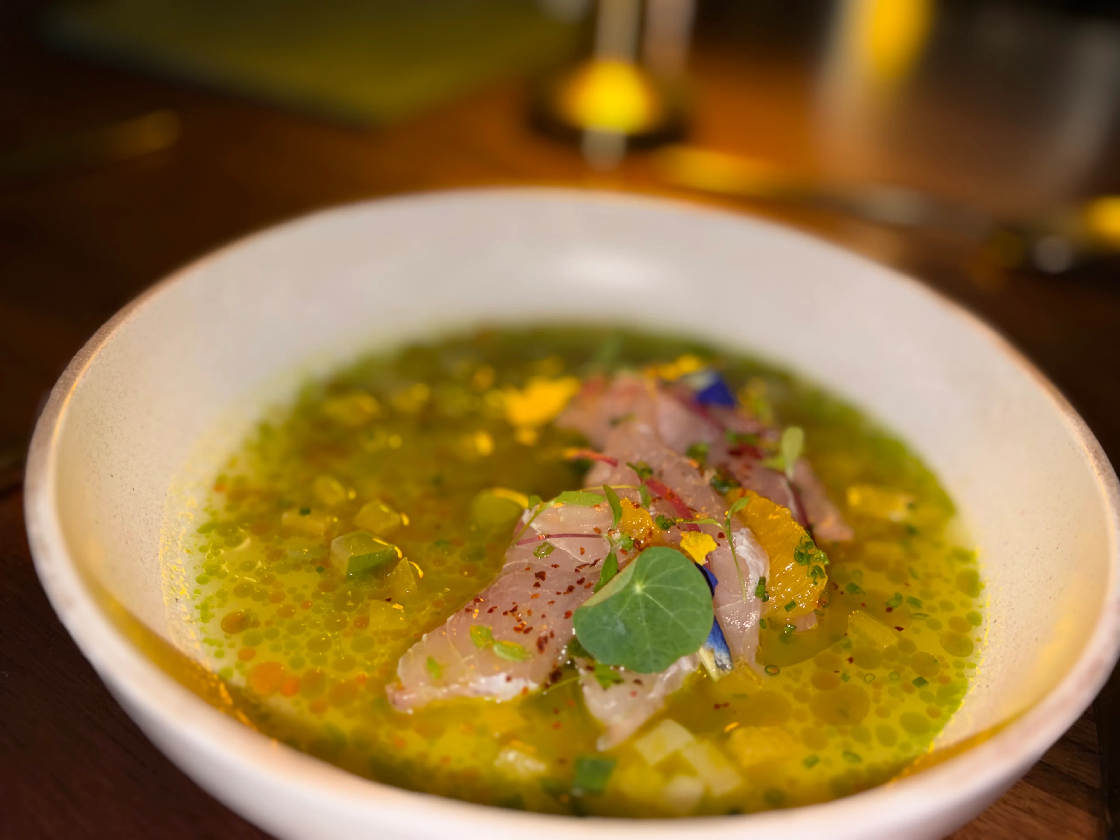 Crudo de Róbalo from Crudo Seafood Cataño