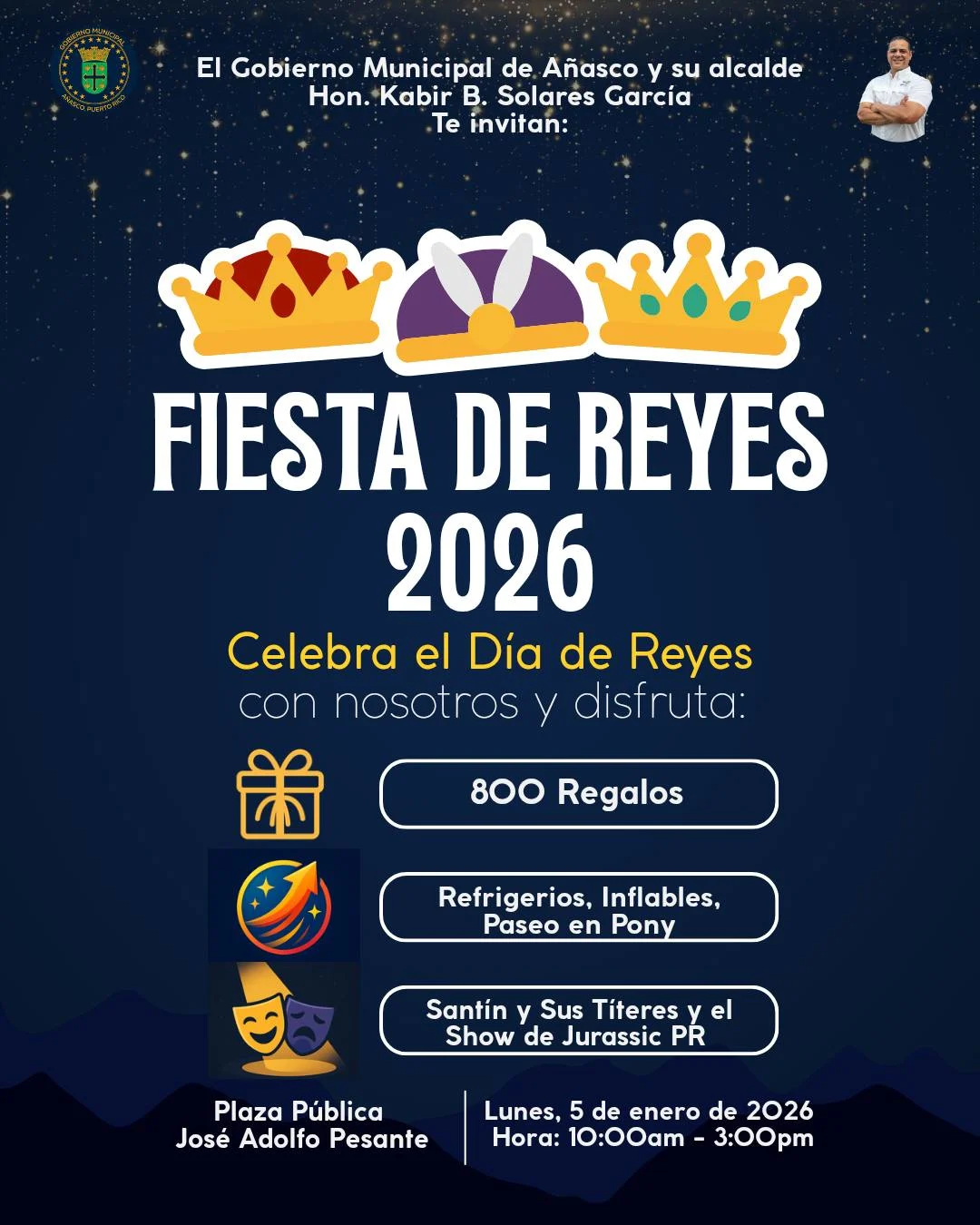 Fiesta de Reyes 2026, Añasco