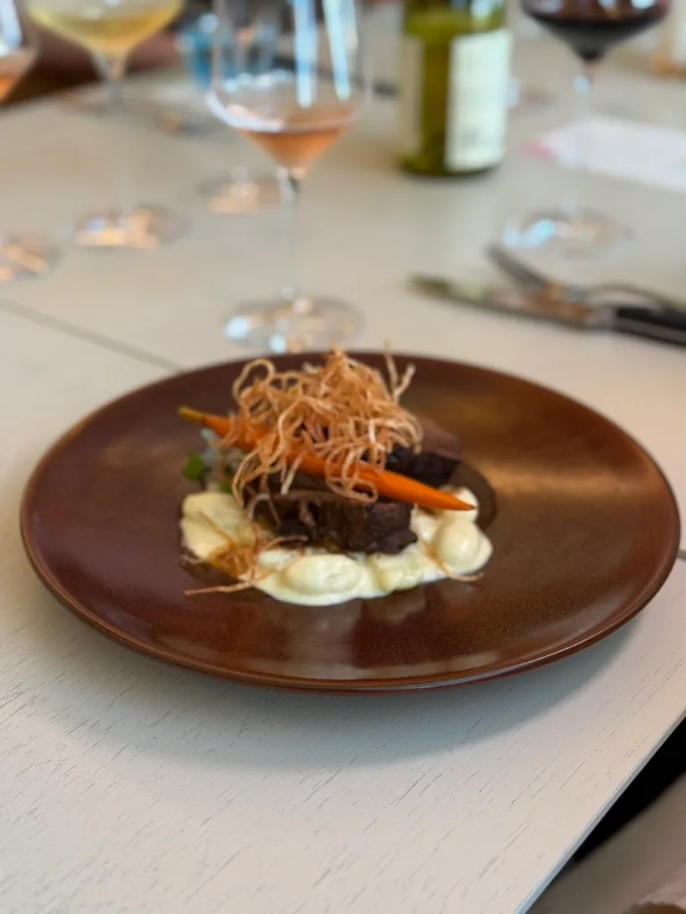 Short Ribs over Gnocchi Cuatro Formaggio