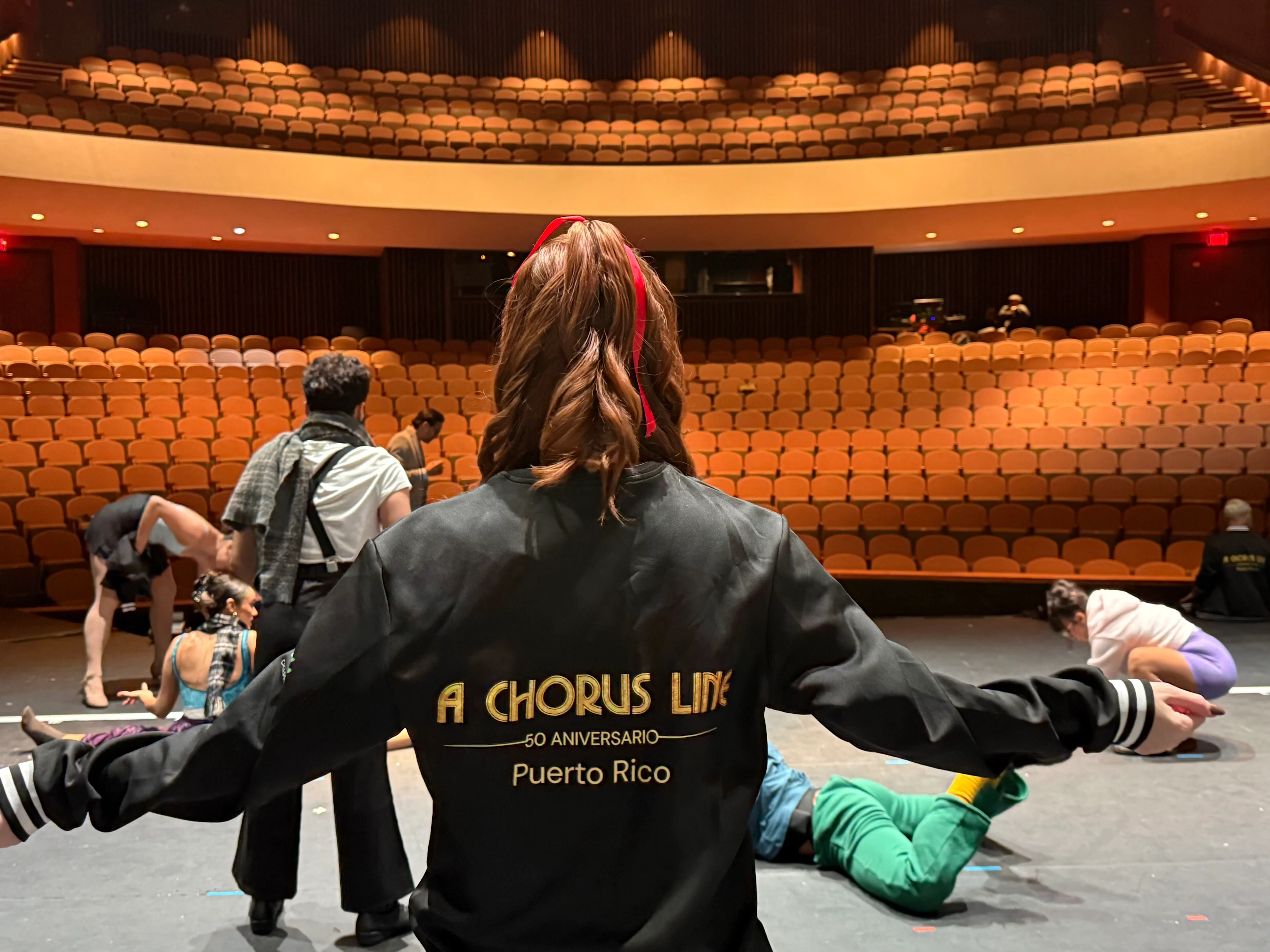 a chorus line ensayo