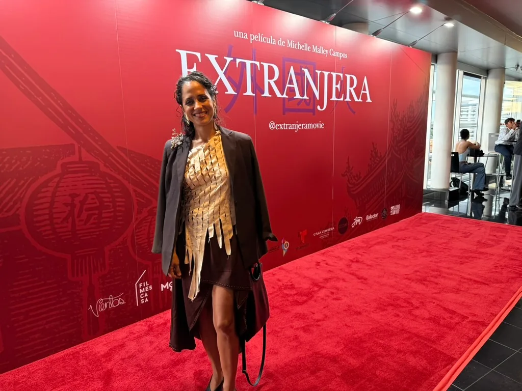 Aris Mejías, actriz y protagonista de "Extranjera"