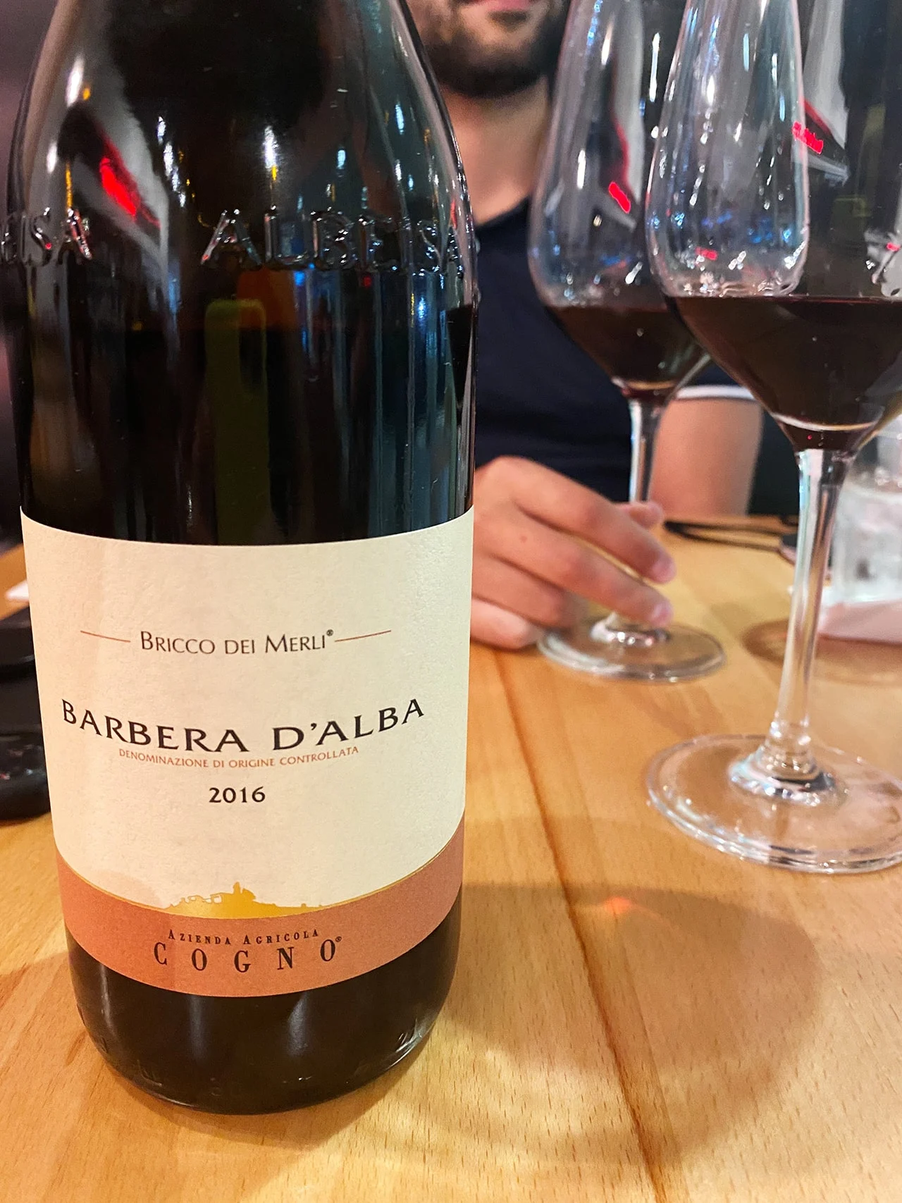 Vino Barbera d'Alba