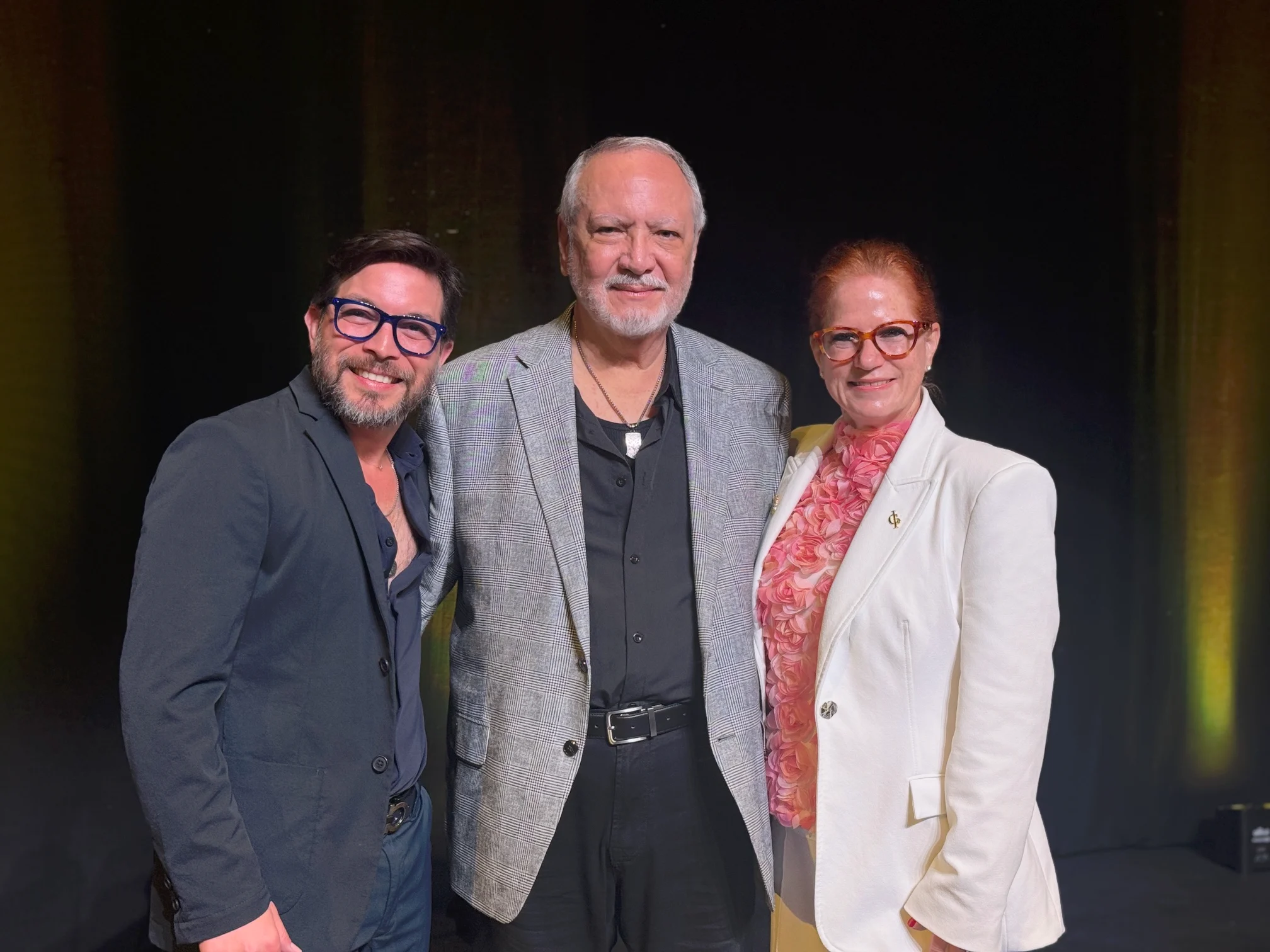 Ismanuel Rodriguez, RafaelFuentes y MelissaSantana.