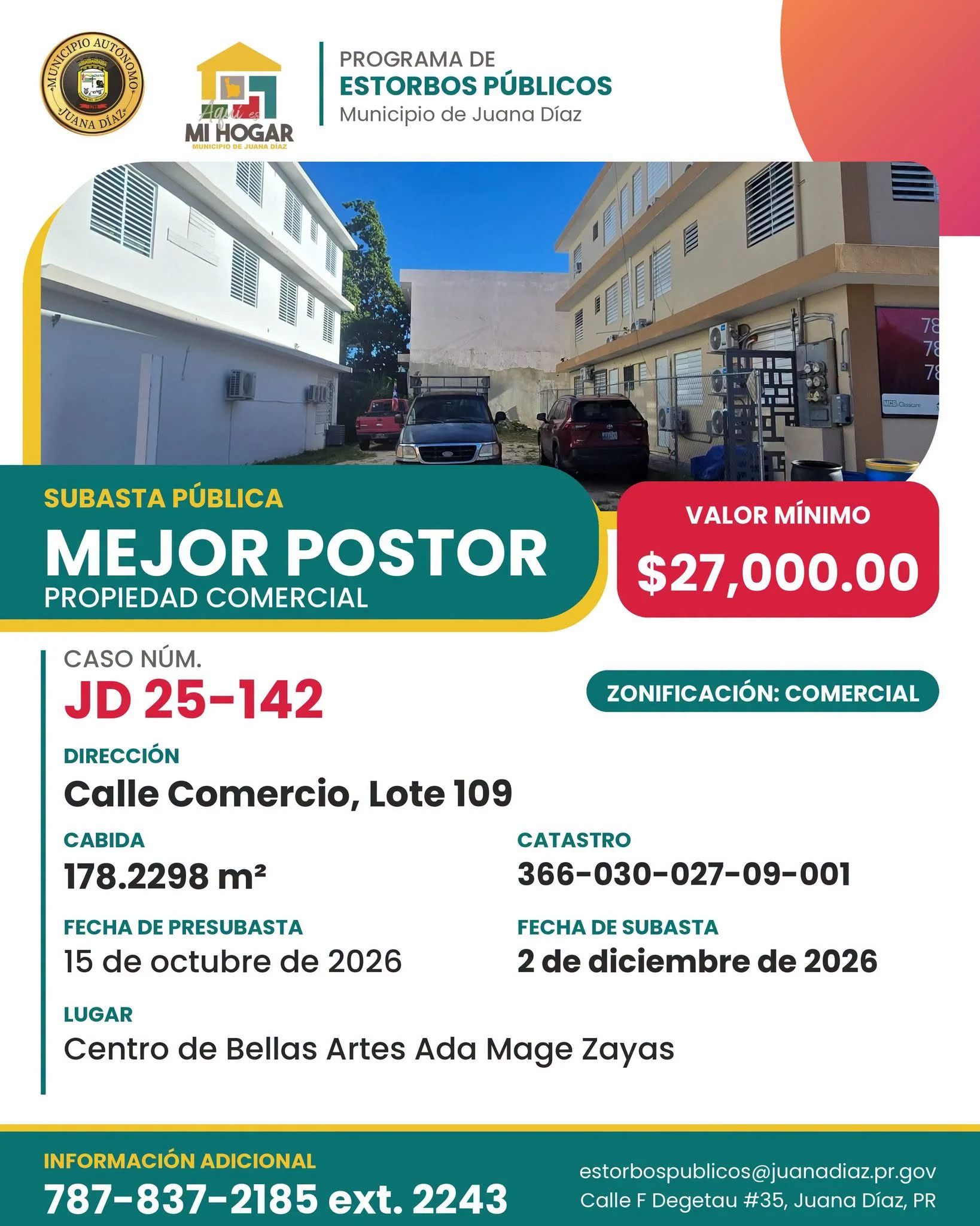 Propiedad 2 — Caso JD-25-142