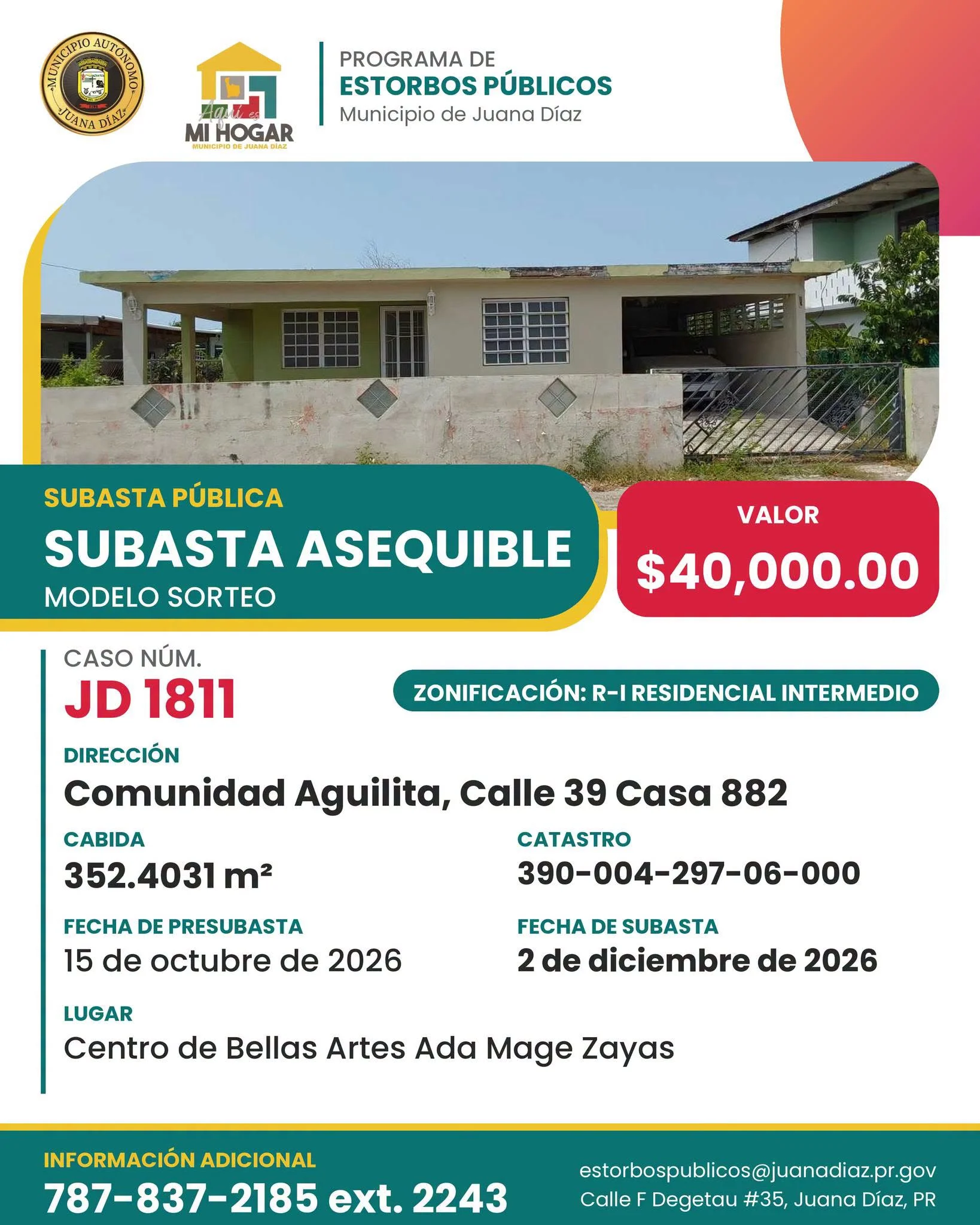 Propiedad 1 — Caso JD-1811