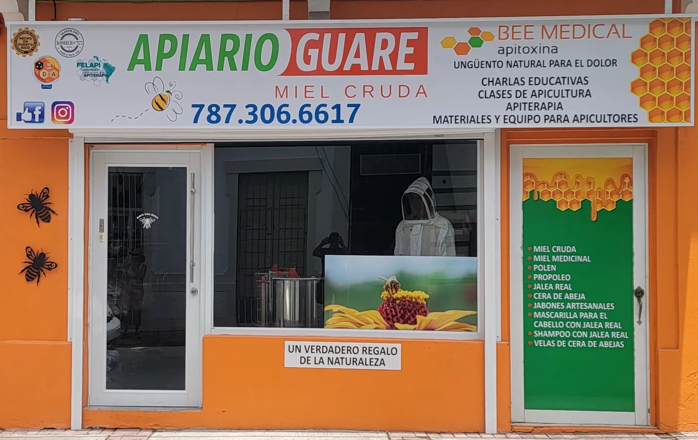 Google owner photo. Attribution: Apiario Guare (https://maps.google.com/maps/contrib/118059818023387312665)
