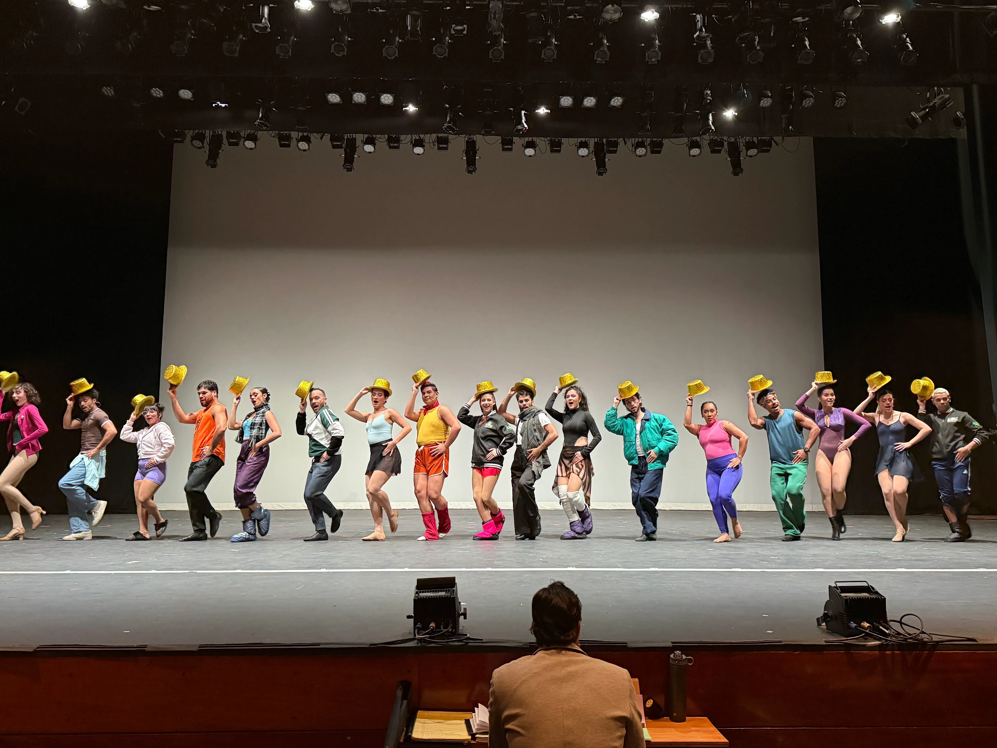 a chorus line ensayo general cba