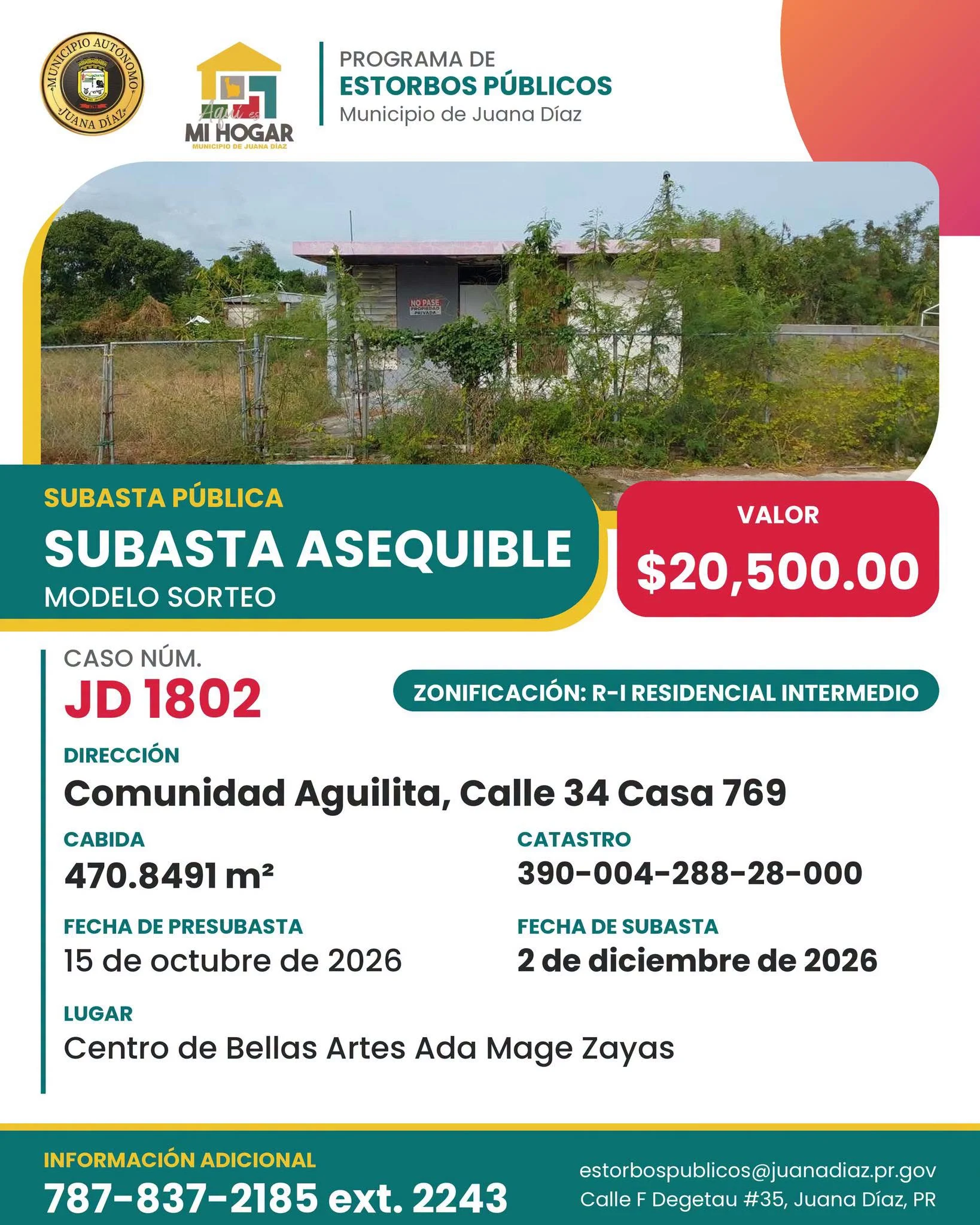Propiedad 2 — Caso JD-1802