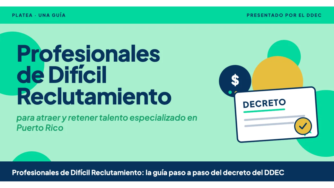 Guía para solicitar el Incentivo para Profesionales de Difícil Reclutamiento