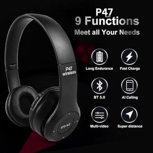 P47 Wireless Headphones - Image 3