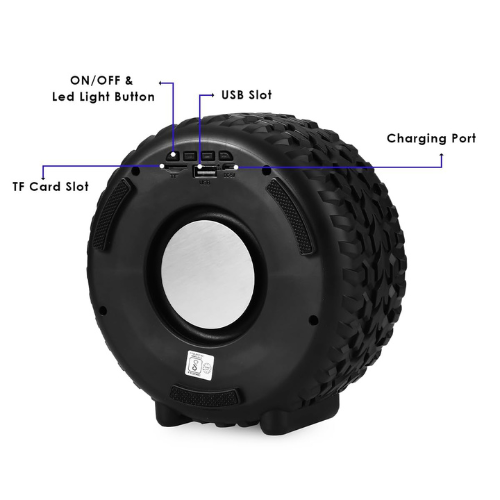 MZ(S651)Tyre- Shaped Speaker - Image 2