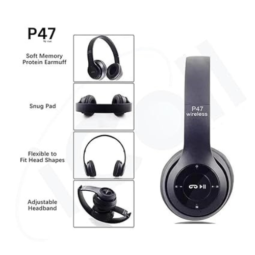 P47 Wireless Headphones - Image 4