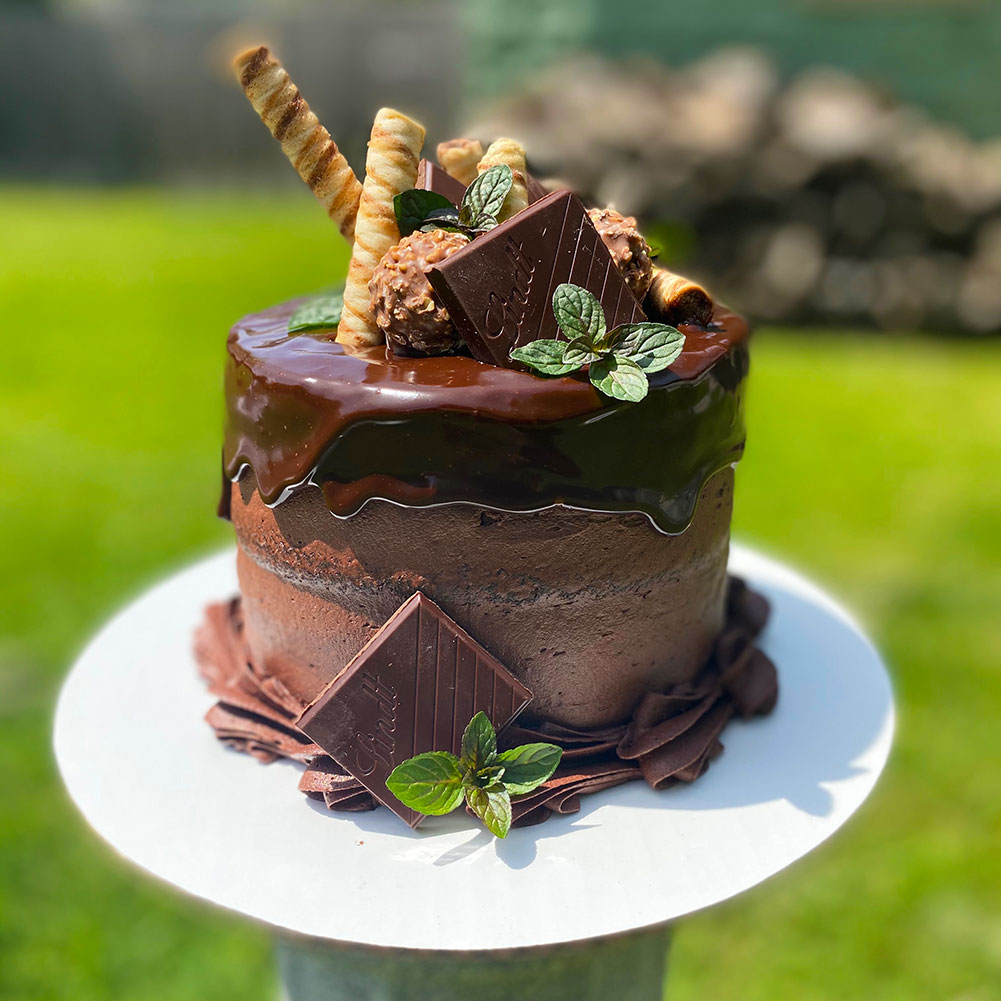 Chocolate Covered Cake