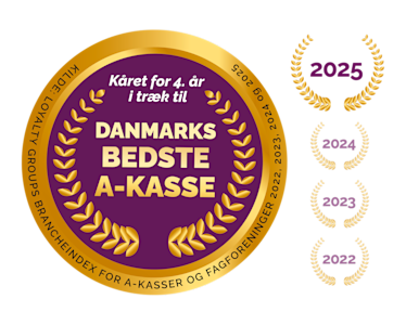 Krifa er kåret til Danmarks bedste A-kasse for 2. år i træk