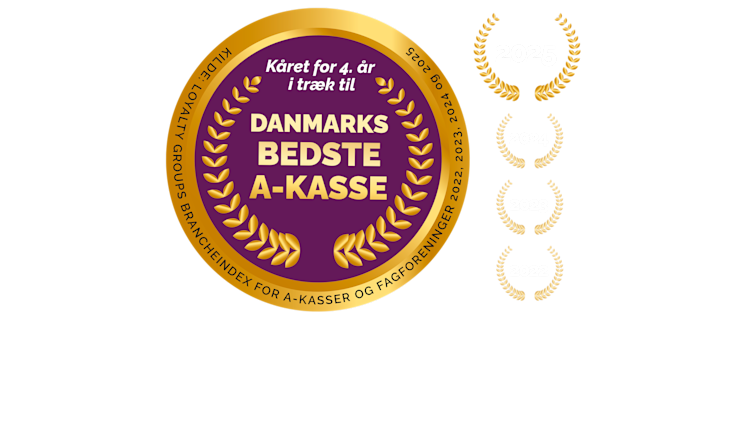 Krifa er kåret til Danmarks Bedste A-kasse for 4. år i træk