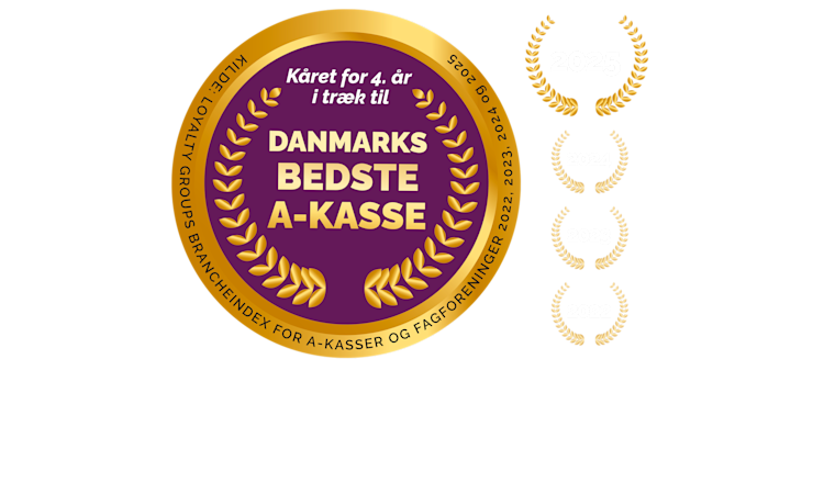 Krifa er kåret til Danmarks Bedste A-kasse for 4. år i træk