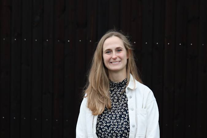 Portrætfoto af Cecilie Sandfeld