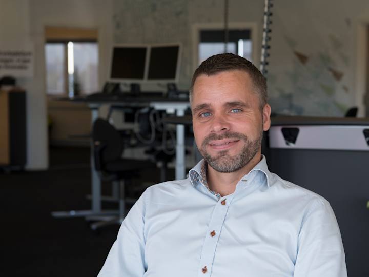 Portræt af Morten Kristiansen, økonomidirektør i FIPO Group