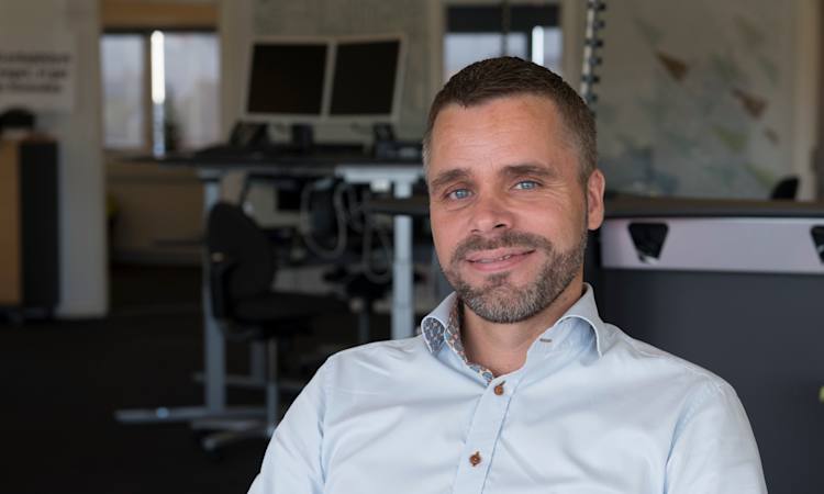 Portræt af Morten Kristiansen, økonomidirektør i FIPO Group