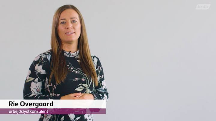 Foto af Rie Overgaard, arbejdslystkonsulent i Krifa 