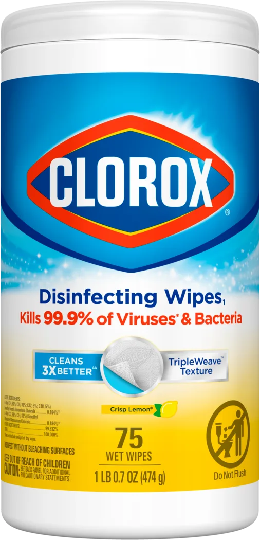 Disinfecting Wipes₁ | Crisp Lemon