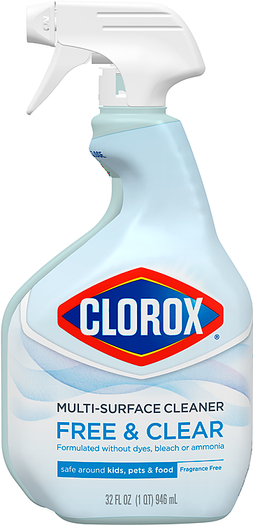 Clorox® Free & Clear Multi-Surface Spray Cleaner| Fragrance Free | Clorox®