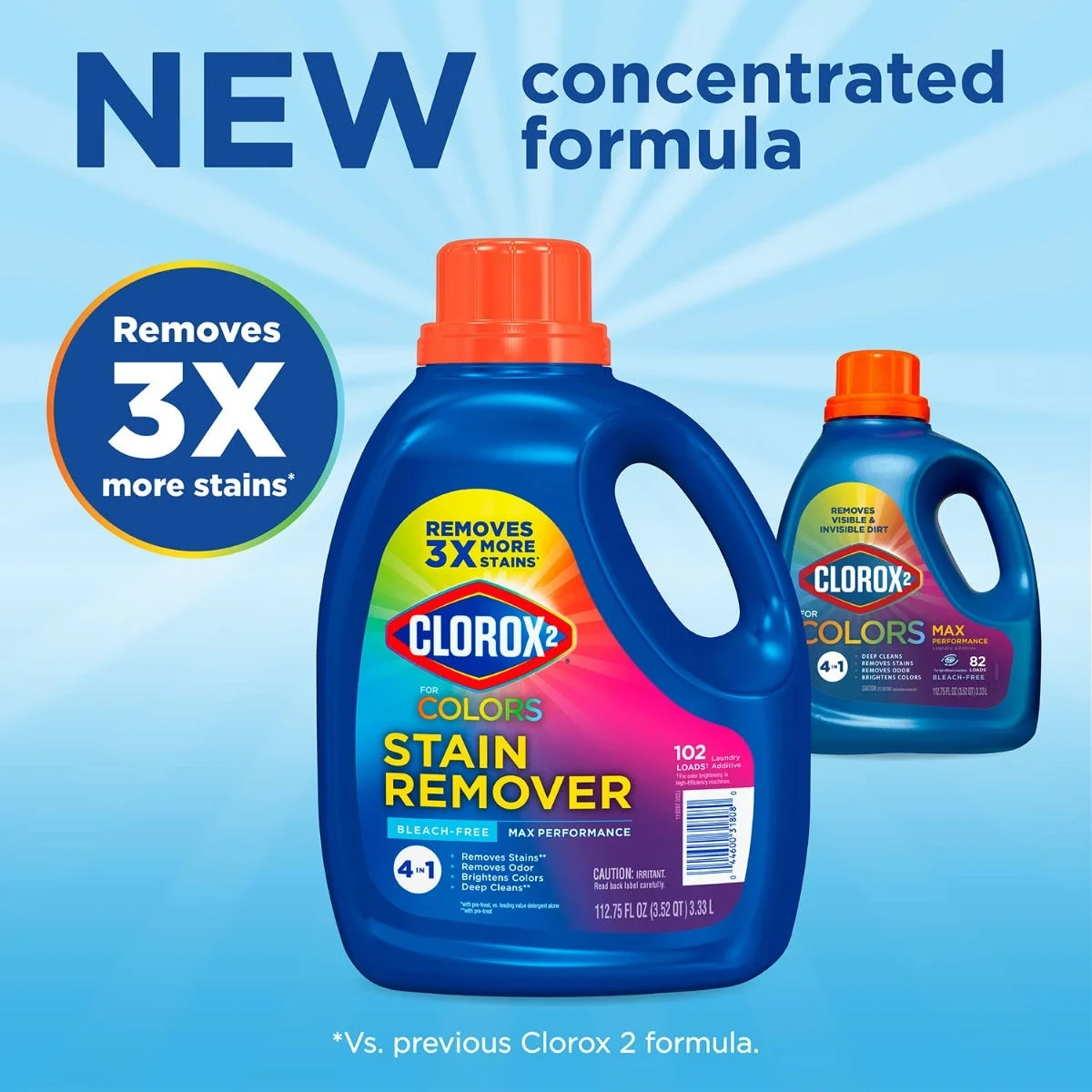 Max Performance Stain Remover and Laundry Additive