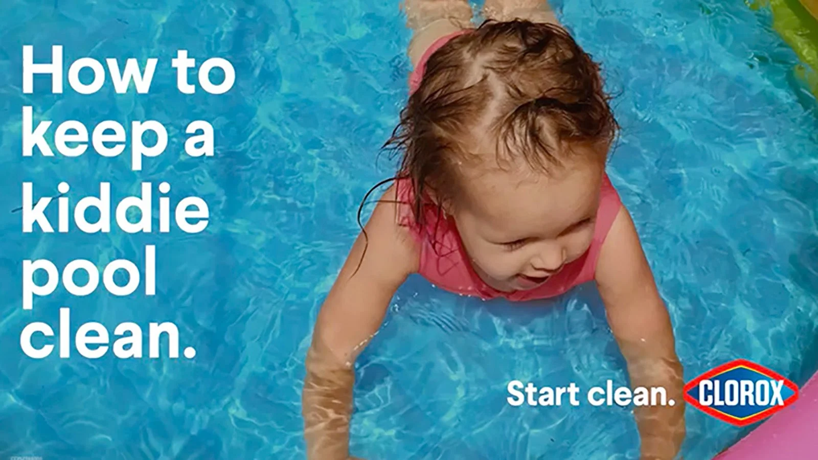 How to Keep a Kiddie Pool Clean With Chlorine Bleach Clorox®