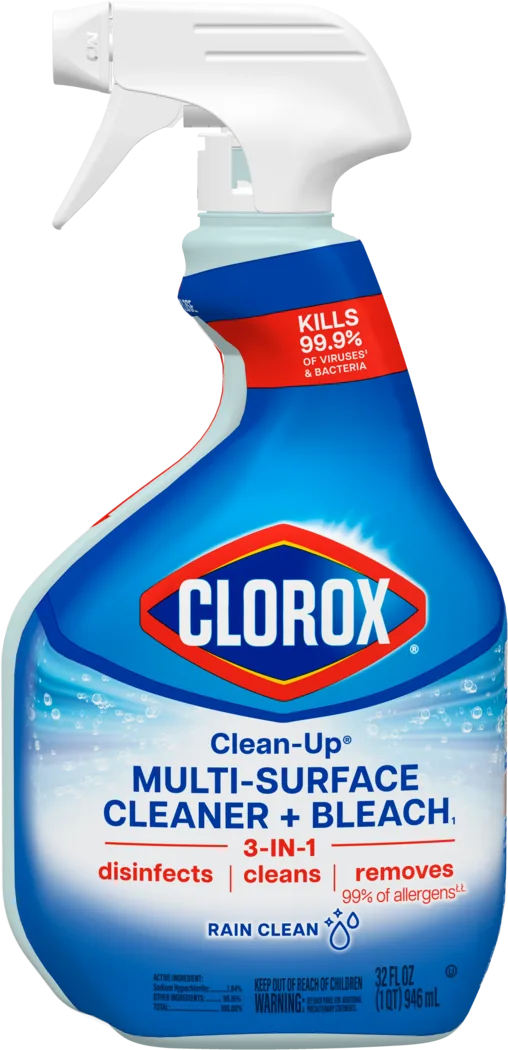 Clean-Up® Cleaner + Bleach | Rain Clean