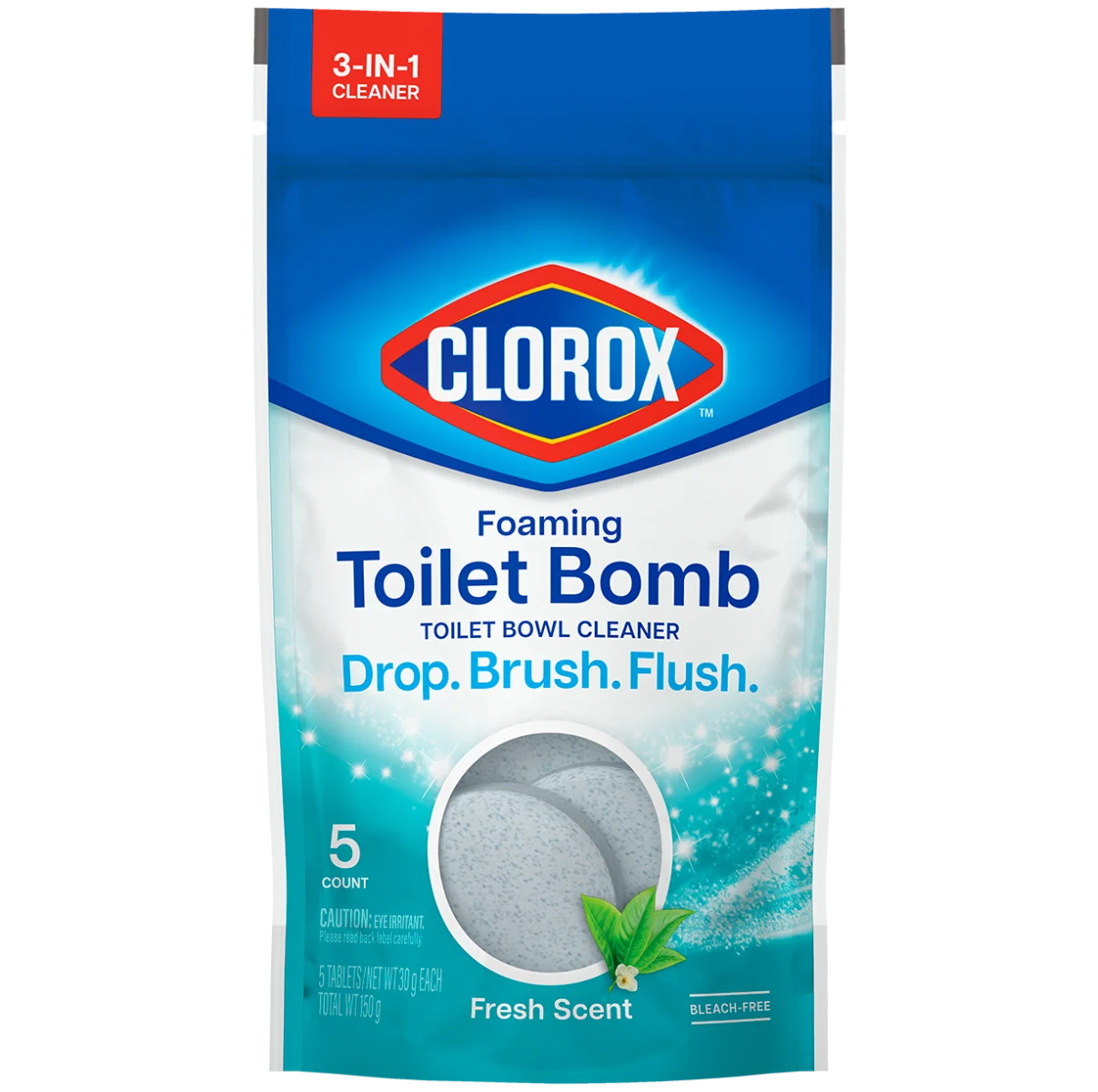Clorox® Foaming Toilet Bomb Toilet Bowl Cleaner Fresh Scent Clorox®
