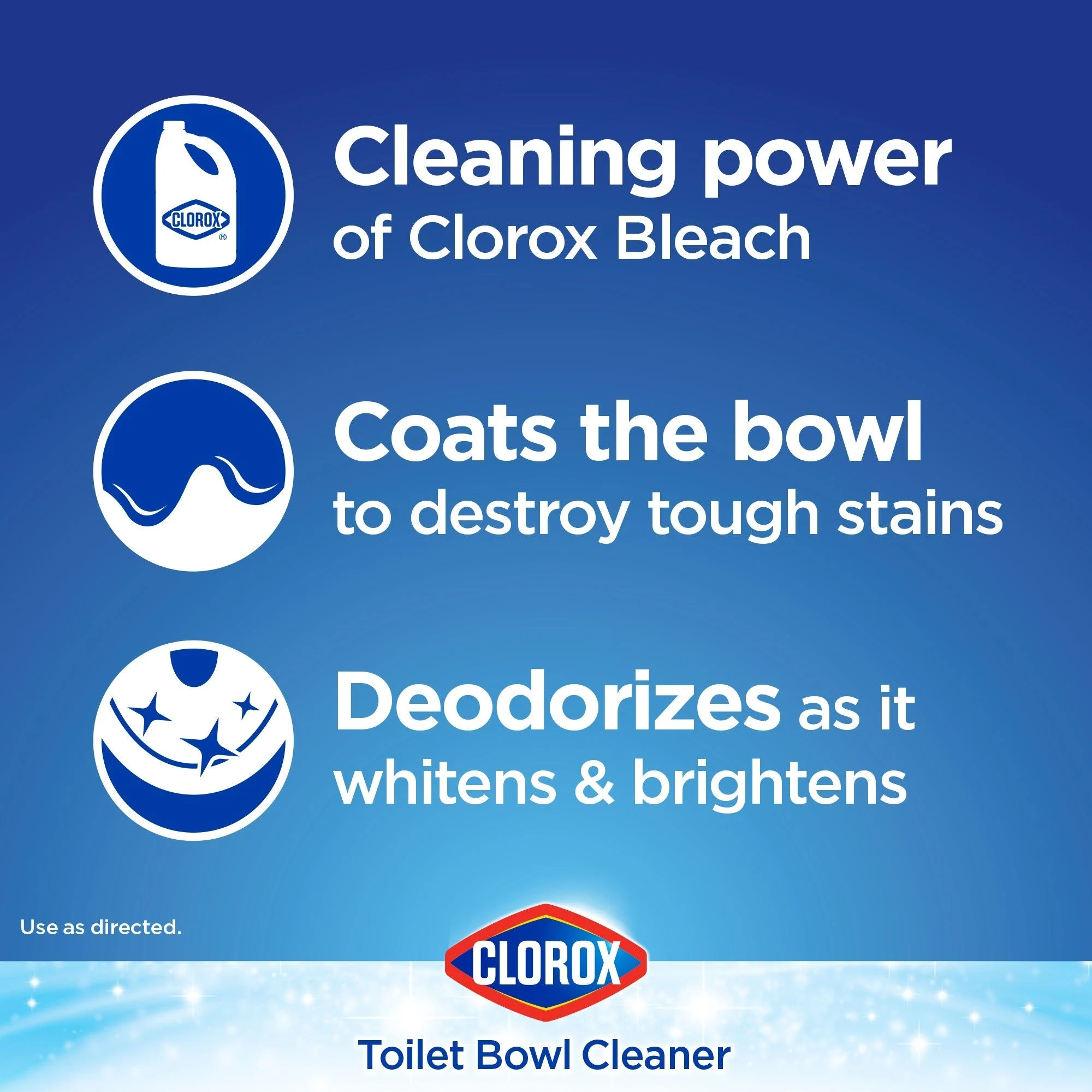 Toilet Bowl Cleaner – with Bleach | Fresh Breeze