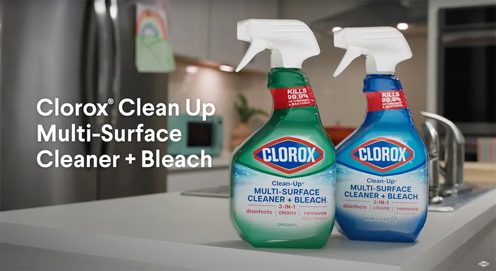 Clean-Up® Cleaner + Bleach Spray & Mold Remover | Rain Clean